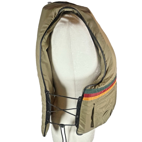 Bass Pro Shops Flotation Device Adult Vtg Life Jacket Type III (Chest 30-52 In) - Picture 6 of 12